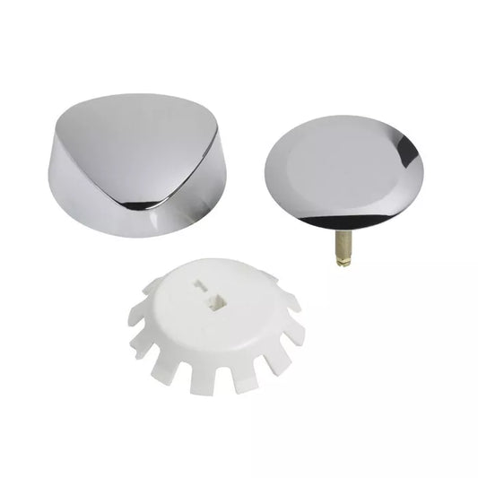 Geberit 151.550.21.1 Molded Plastic - Polished Chrome Trim Kit